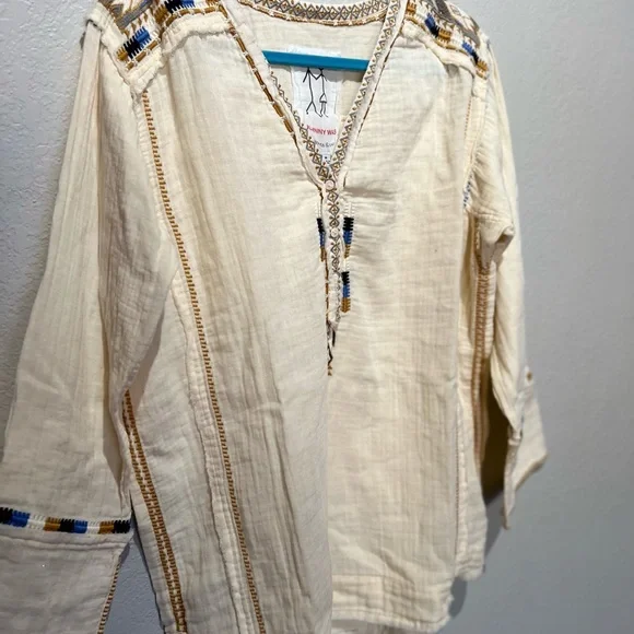 Johnny Was tunic cotton size small - Picture 5 of 5